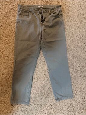 STS Blue Straight-Leg Women's Pants in Pale Mint Green